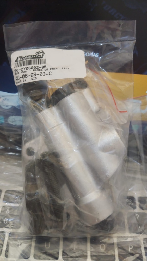 FXR 150L - BOMBA DE FRENO TRASERA