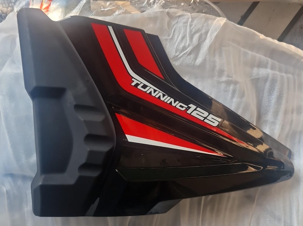 TUNNING - TAPADERA LATERAL NEGRO RH