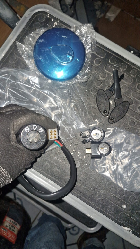 FIRE 150 - SWITCH DE ARRANQUE COMPLETO