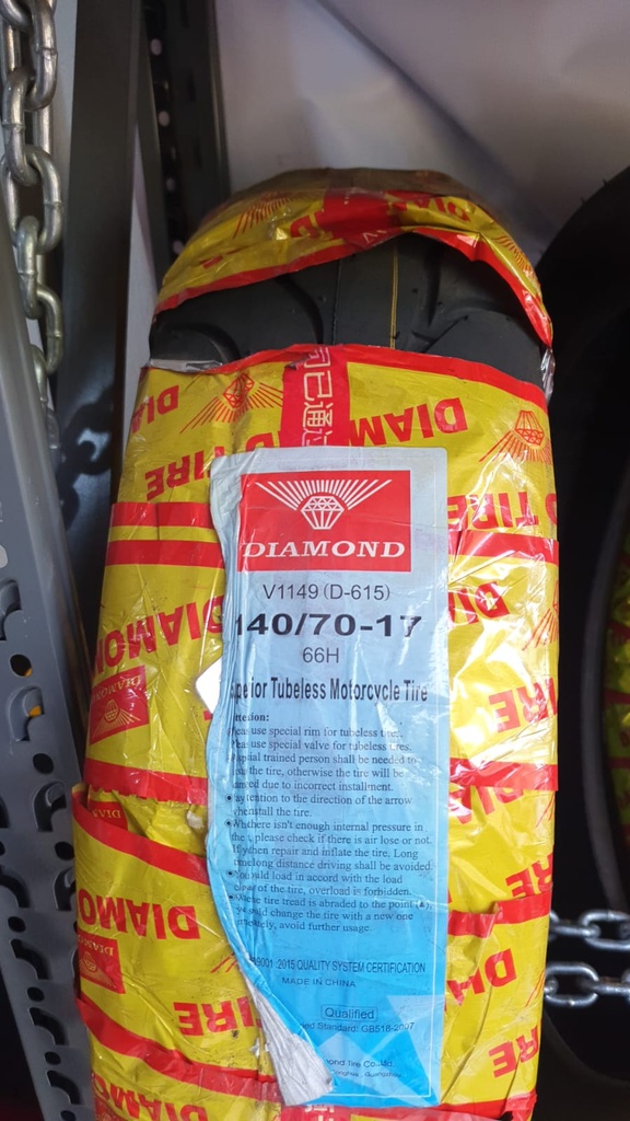 LLANTA 140/70-17 V1149 D615 TL - DIAMOND