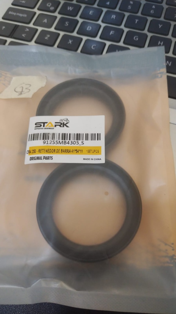 CR4 250 /CR4 N- SET D/RETENEDOR DE BARRA 41*54 - 1*BARRA