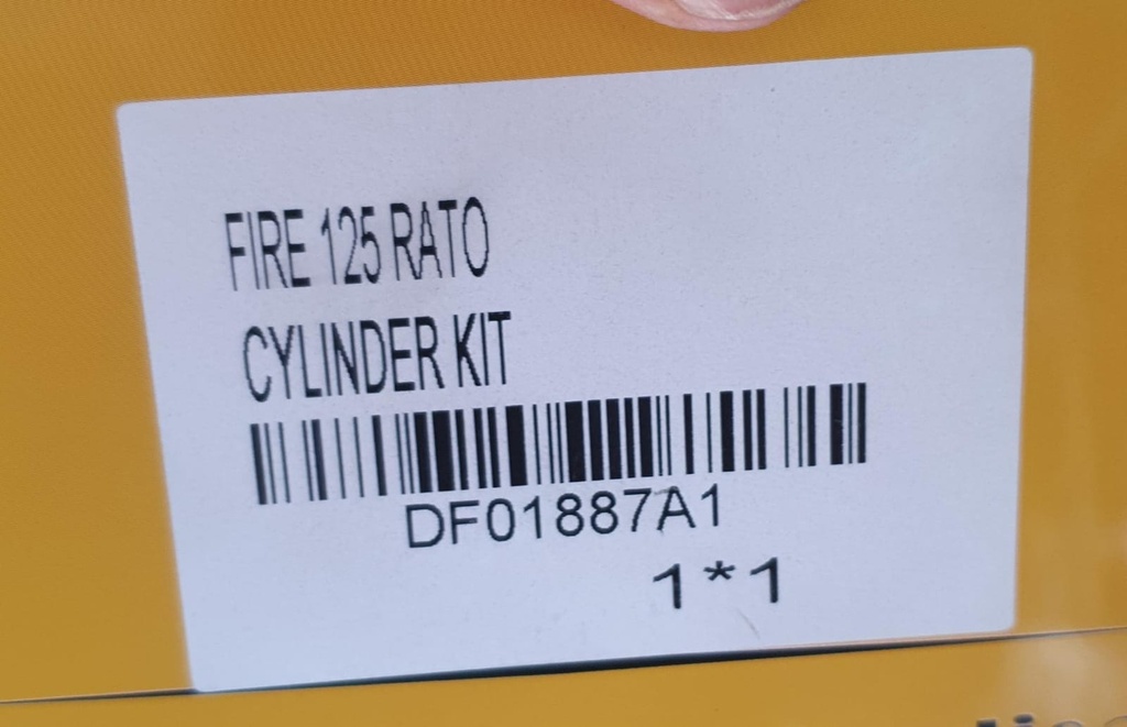 FIRE 125 RATO - KIT DE CILINDRO - GRIS CLARO