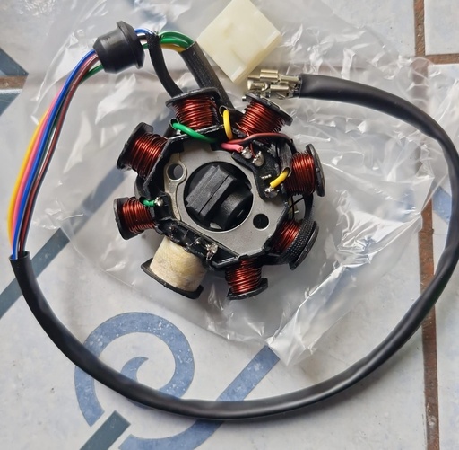 [82120-I049-010043] AVATAR 200 # / FIRE 150 PLANTA 8 BOBINAS 2 TORNILLOS