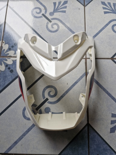 [341430665-0004] CR1 150 / CR2 210 NEW  - COVERTOR DE FAROL BLANCO / COBERTOR / SILVIN