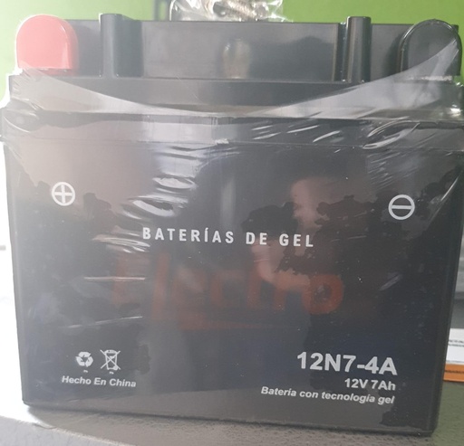 [12N7-4A_ELECTRO] BATERIA 12N74A ELECTRO GEL