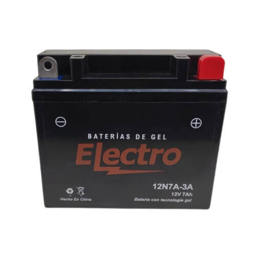 [12N7A3A_ELECTRO] BATERIA 12N7A3A ELECTRO GEL 12V 7AH